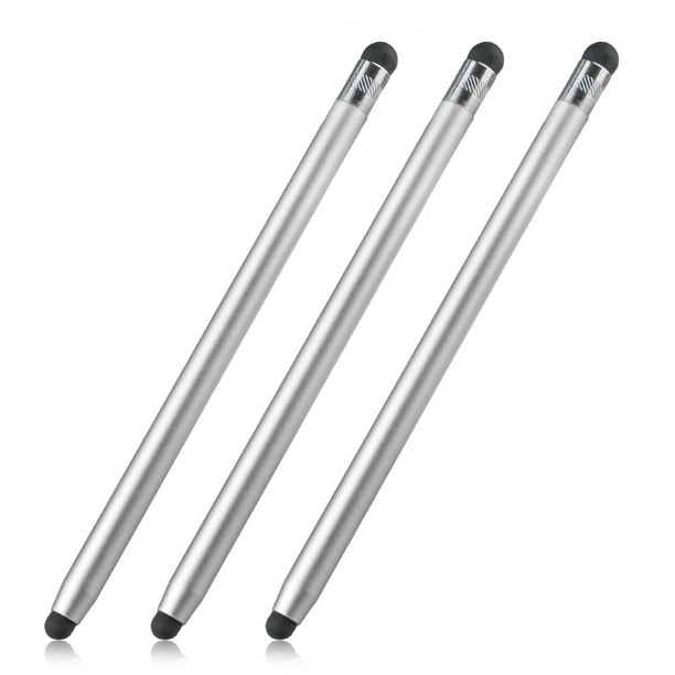 Compact Form for Touch Screens Extra Sensitive High Accuracy PRO Stylus Pen for Google Pixel C PC with Ink 3 Pack-Black-Red-Silver Compact Form for Touch Screens Extra Sensitive High Accuracy PRO Stylus Pen for Google Pixel C PC with Ink 3 Pack-Black-Red-Silver